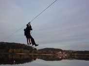 Seilfahrt über den See