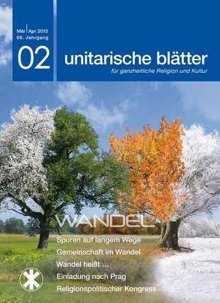 unitarische blätter 2 / 2015