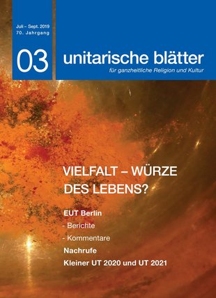 unitarische blätter 3 / 2019